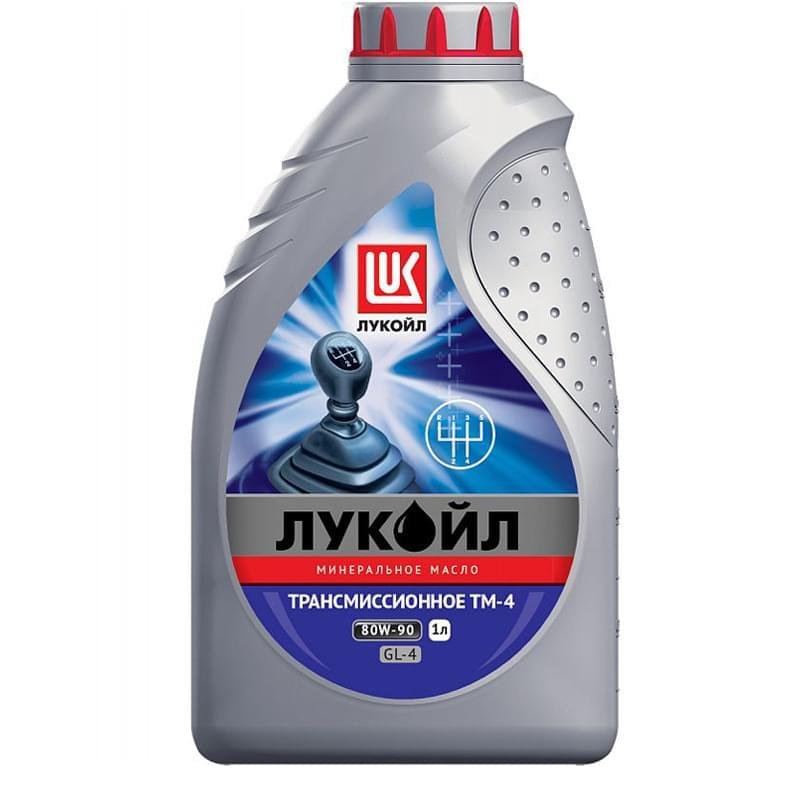 Трансмиссионное масло ЛУКОЙЛ ТМ-4 80W90 API GL-4 1л - фото #0