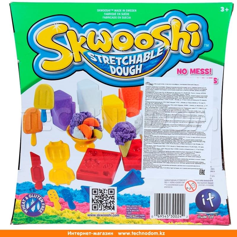 Набор для творчества Skwooshi «Мороженое» - масса для лепки и аксессуары - фото #1