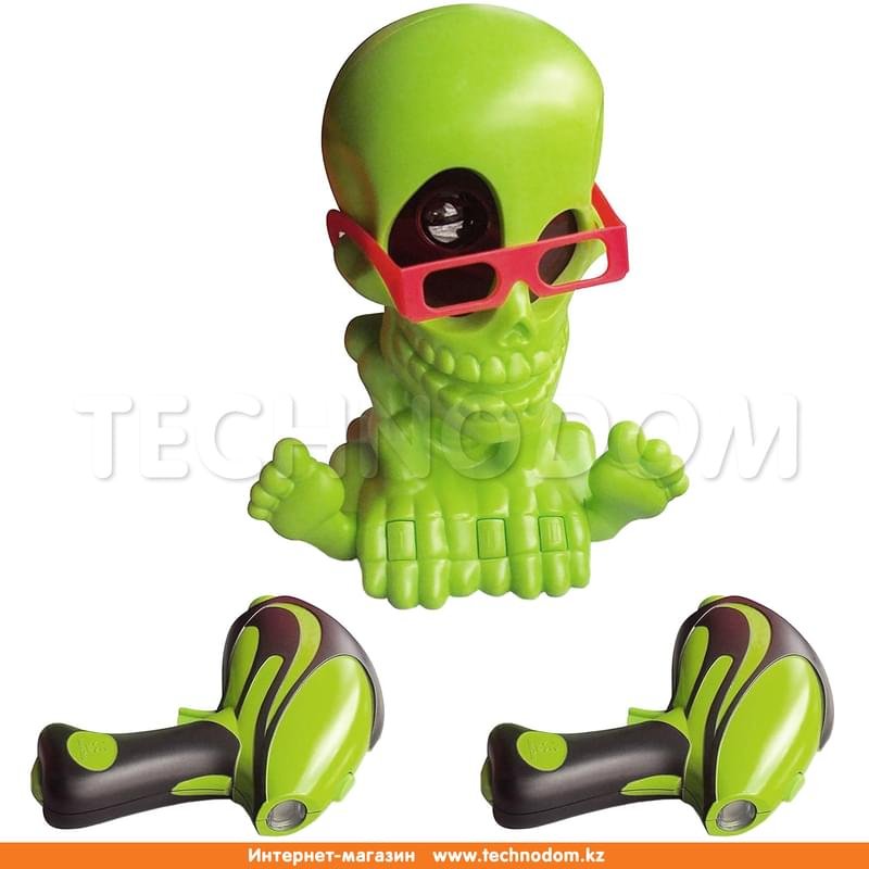 Игрушка Тир проекционный 3D Джонни-Черепок  с 2-мя бластерами - фото #1