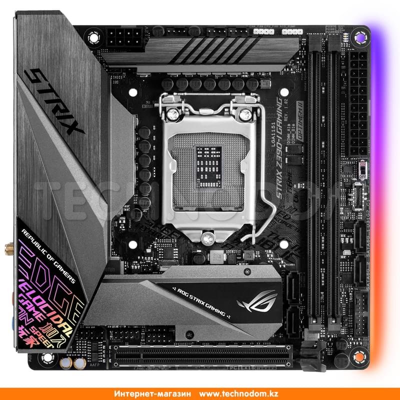Материнская плата Asus ROG STRIX Z390-I GAMING 2DDR4 PCI-E 1x16 (HDMI+DP) mITX - фото #0
