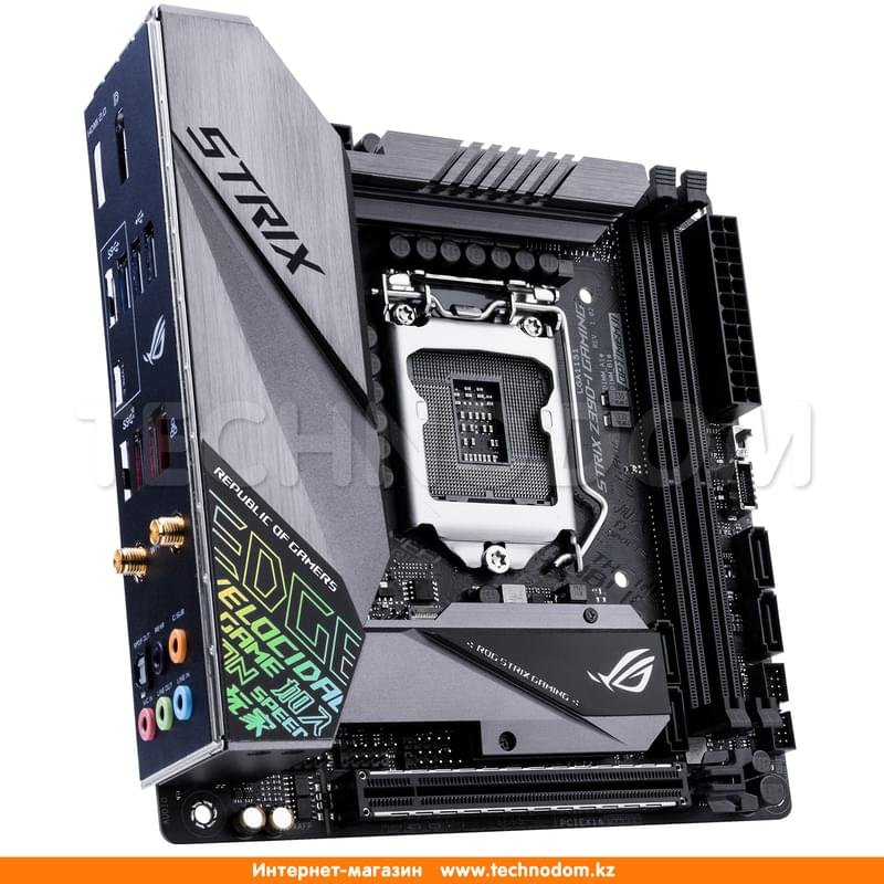 Материнская плата Asus ROG STRIX Z390-I GAMING 2DDR4 PCI-E 1x16 (HDMI+DP) mITX - фото #1