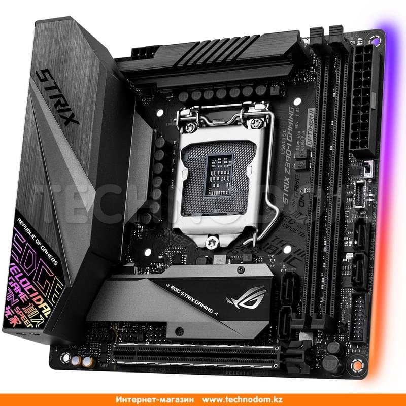 Материнская плата Asus ROG STRIX Z390-I GAMING 2DDR4 PCI-E 1x16 (HDMI+DP) mITX - фото #2