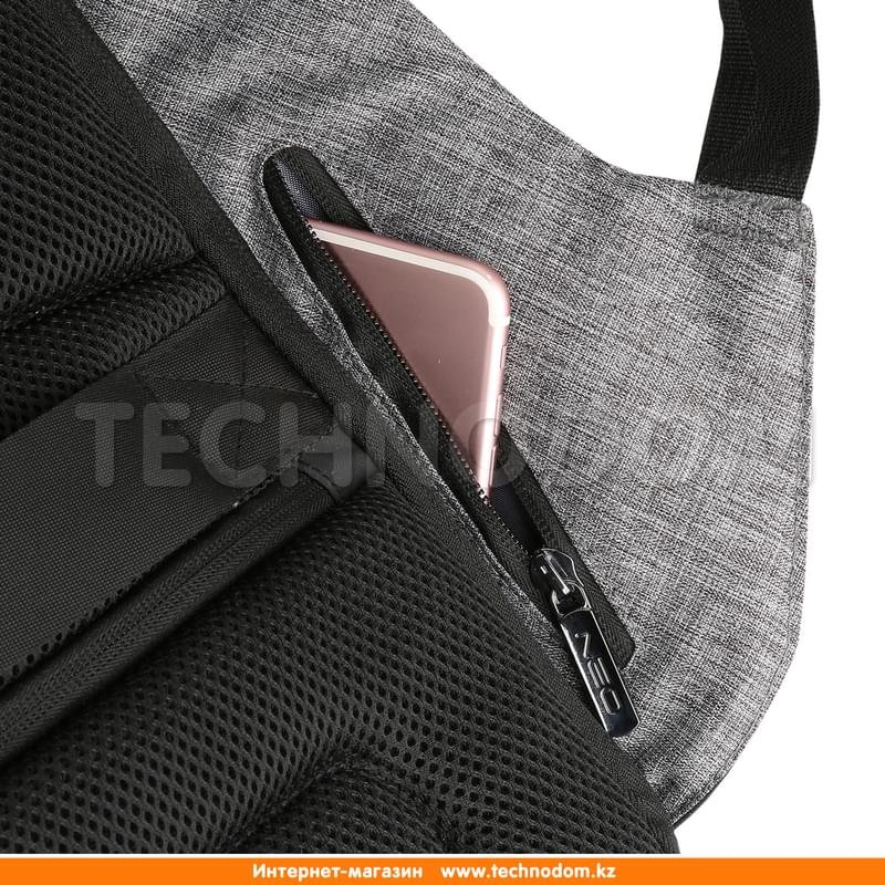 Рюкзак для ноутбука 15.6" NEO, Grey, полиэстер (NEB-012G) - фото #4
