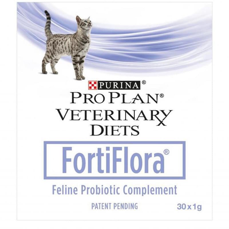 Пребиотическая добавка для кошек Pro Plan Veterinary Diets FortiFlora для поддержания баланса микрофлоры и здоровья кишечника - фото #1