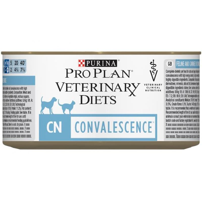 Консерва для кошек и собак при выздоровлении Pro Plan Veterinary Diets Convalescence 195 г - фото #0