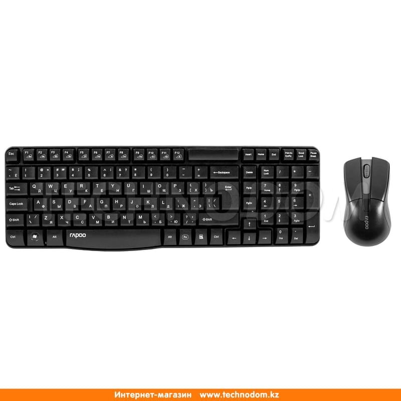Клавиатура + Мышка беспроводные USB Rapoo X1800 - фото #0