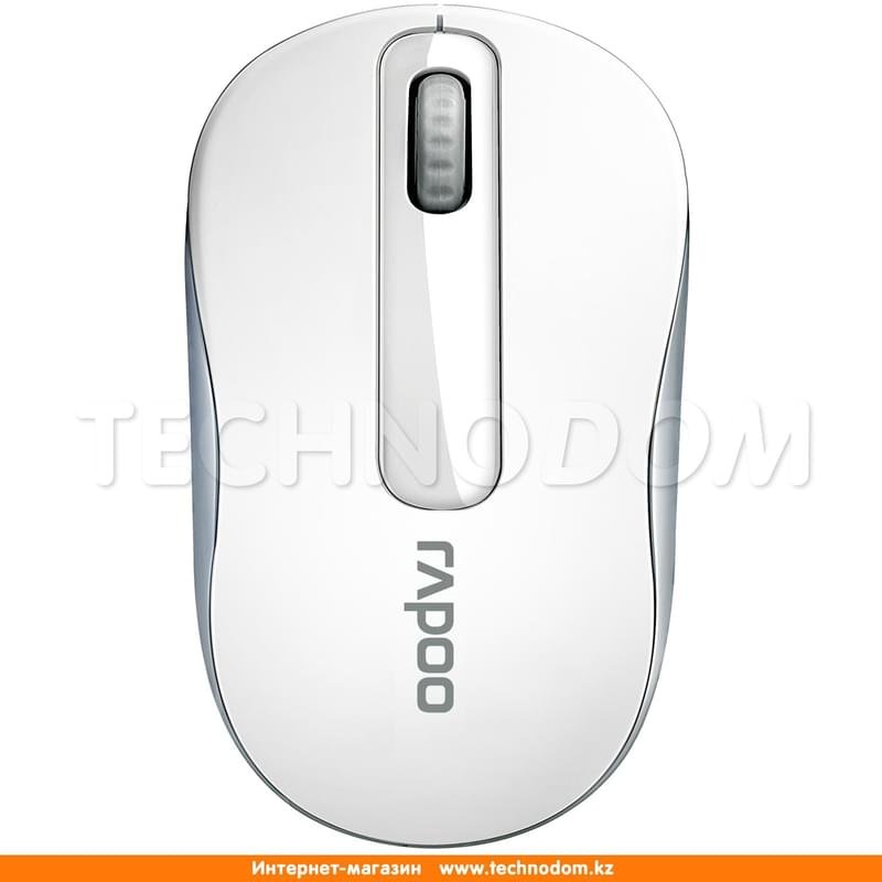 Мышка беспроводная USB Rapoo M10 Plus, White - фото #0