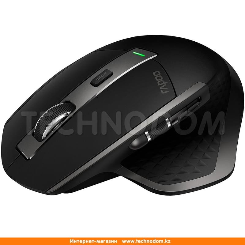 Мышка беспроводная USB/BT Rapoo MT750, Black - фото #1