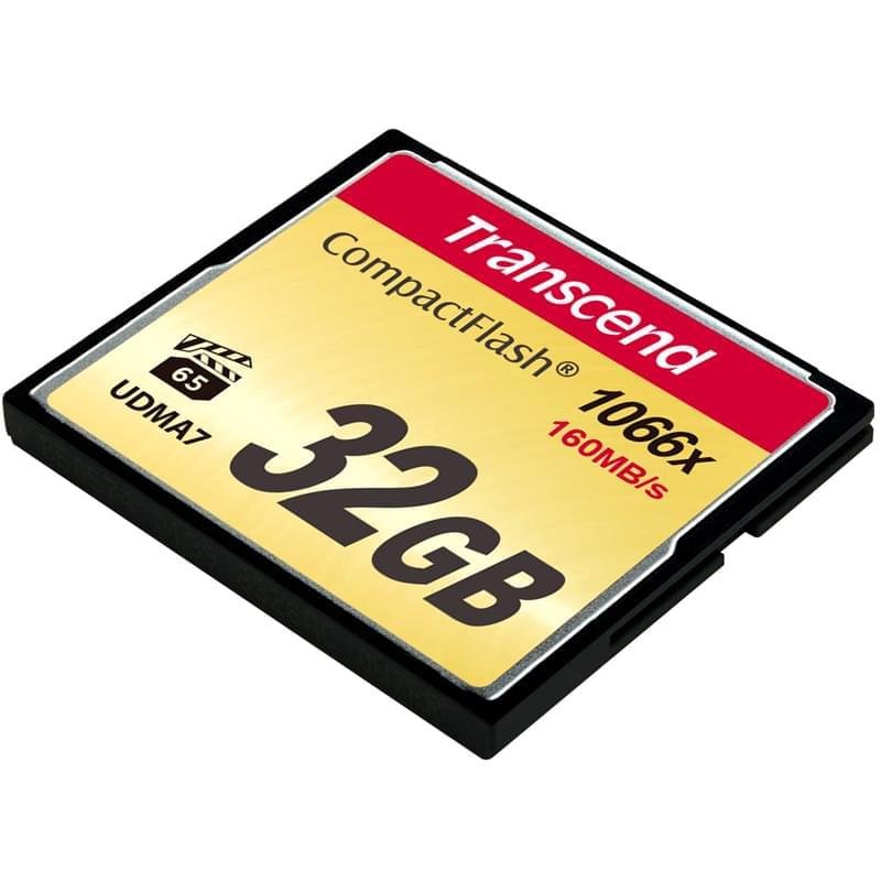 Карта памяти Compact Flash 32GB Transcend Ultimate 1000x, до 160MB/s (TS32GCF1000) - фото #2