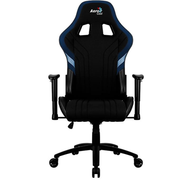 Игровое компьютерное кресло Aerocool AERO 1 Alpha, Black/Blue (AERO 1 Alpha BB) - фото #0