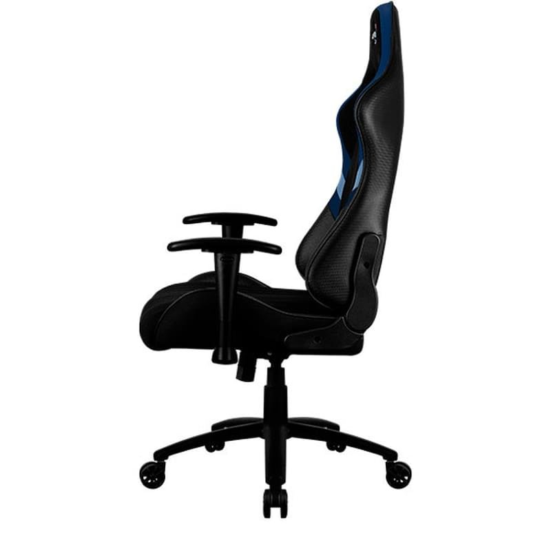 Игровое компьютерное кресло Aerocool AERO 1 Alpha, Black/Blue (AERO 1 Alpha BB) - фото #2