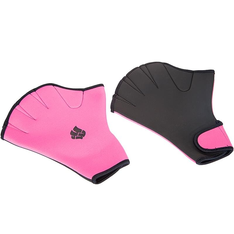 Акваперчатки Mad Wave Aquafitness Gloves (L, Pink) - фото #1