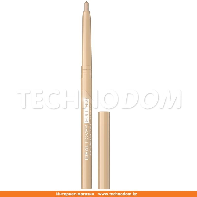 Корректор-карандаш автоматический натуральный серии Ideal Cover Full Hd, Eveline Cosmetics - фото #0