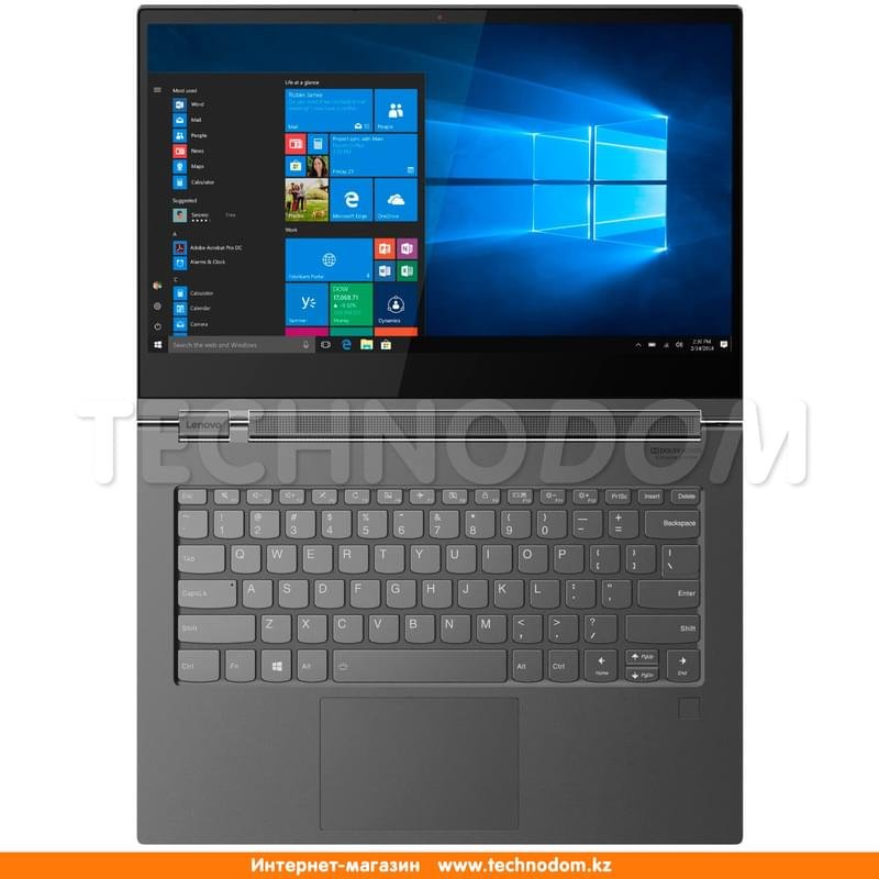 Ультрабук Lenovo IdeaPad Yoga C930 Grey Touch i7 8550U / 16ГБ / 256SSD / 13.9 / Win10 / (81EQ0009RK) - фото #3