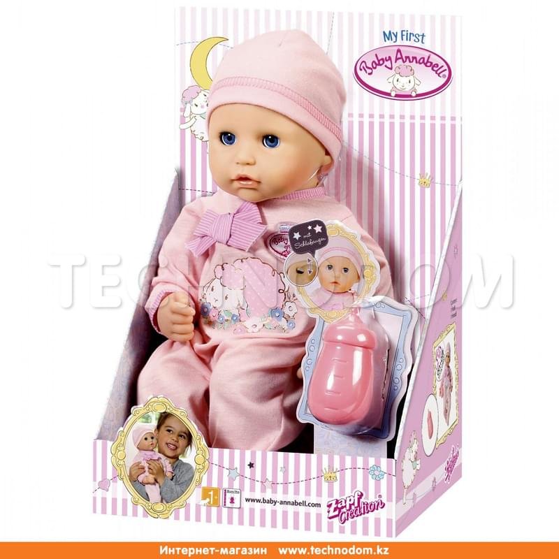 Игрушка my first Baby Annabell Кукла с бутылочкой, 36 см, дисплей - фото #1