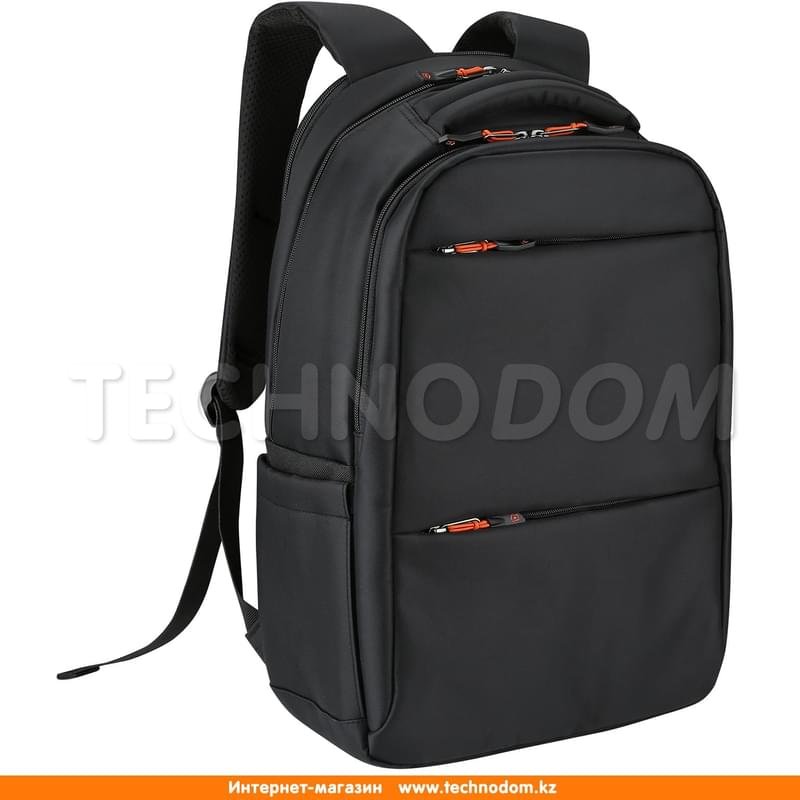 Рюкзак для ноутбука 15.6" Technodom, TD-002, Black/Orange (TD-002B) - фото #2