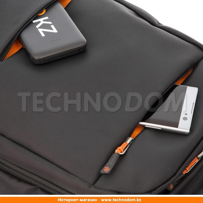 Рюкзак для ноутбука 15.6" Technodom, TD-002, Black/Orange (TD-002B) - фото #4