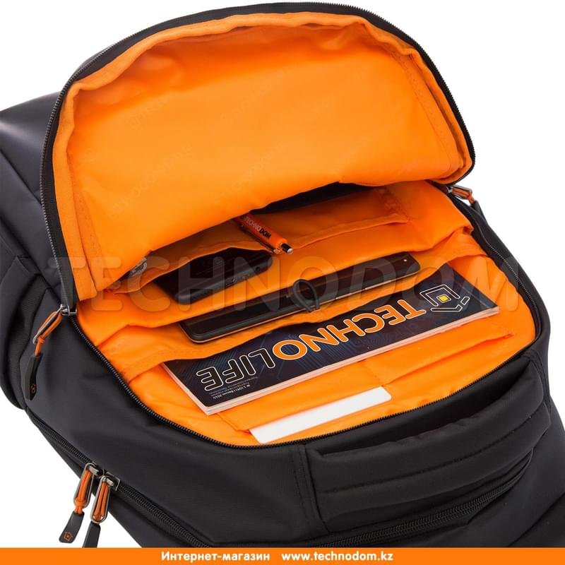 Рюкзак для ноутбука 15.6" Technodom, TD-002, Black/Orange (TD-002B) - фото #5
