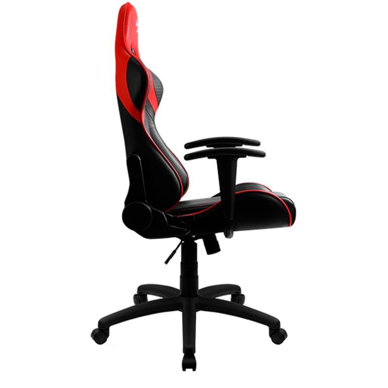 Игровое компьютерное кресло Aerocool AC100BR AIR, Black/Red (AC100 AIR BR) - фото #3