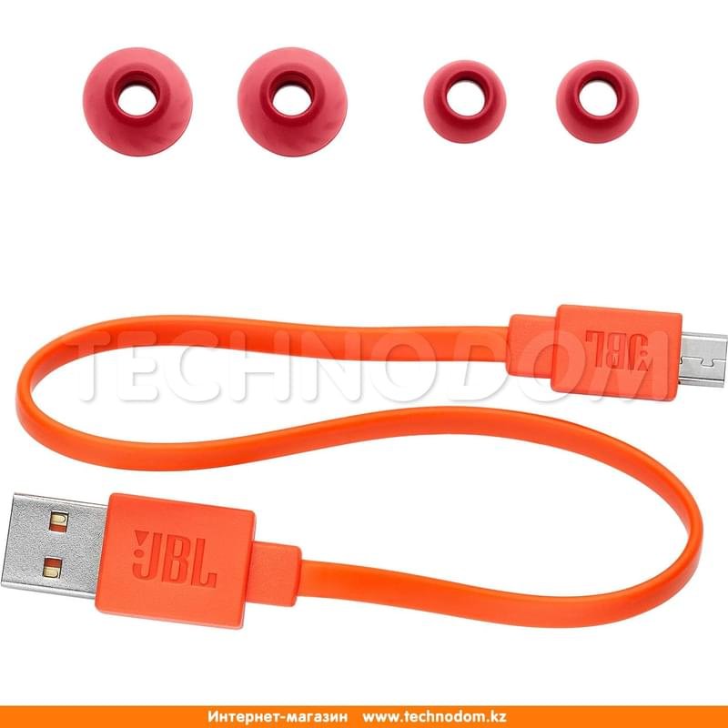Наушники Вставные JBL Bluetooth JBLLIVE200BTRED, Red - фото #5