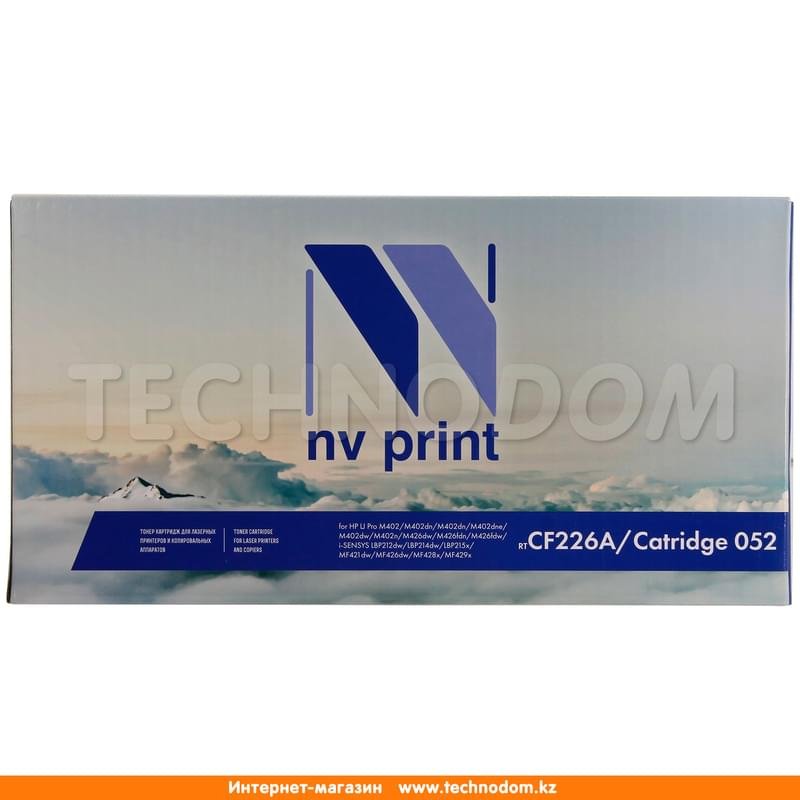 NV-Print NV-CF226A/NV-052 Kартриджі, Black (HP M402/M426/Canon LBP212dw/214dw/215x/MF421dw/426dw арналған) - фото #1
