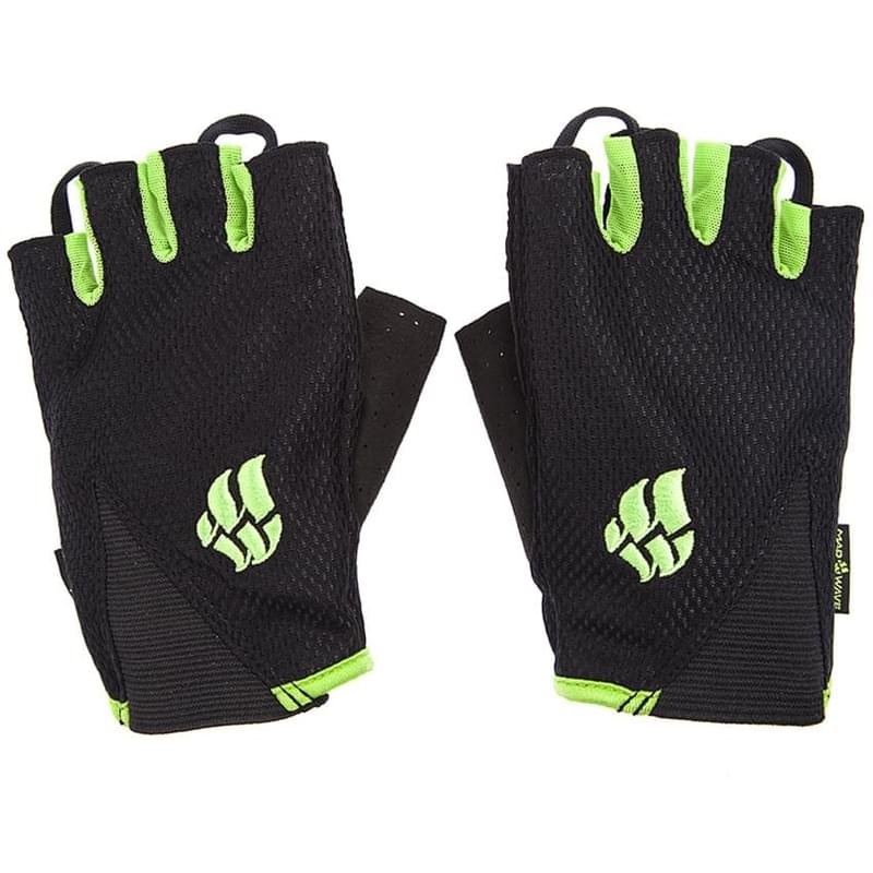 Перчатки Для Фитнеса Mad wave Мужские MenS Training Gloves (Xl, Black Green) - фото #0