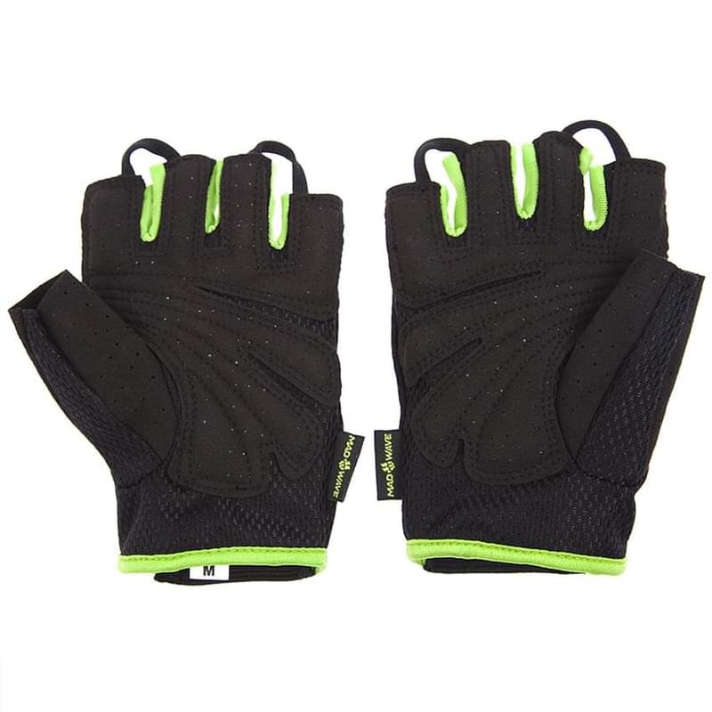Перчатки Для Фитнеса Mad wave Мужские MenS Training Gloves (Xl, Black Green) - фото #1