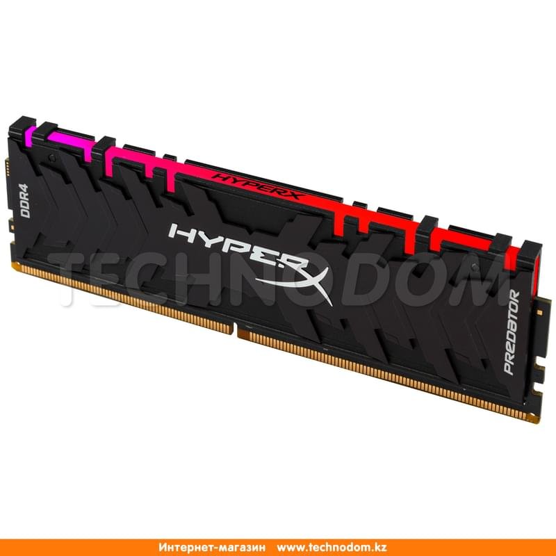 Оперативная память DDR4 DIMM 8GB/3600MHz PC4-28800 Kingston HyperX Predator RGB (HX436C17PB3A/8) - фото #1