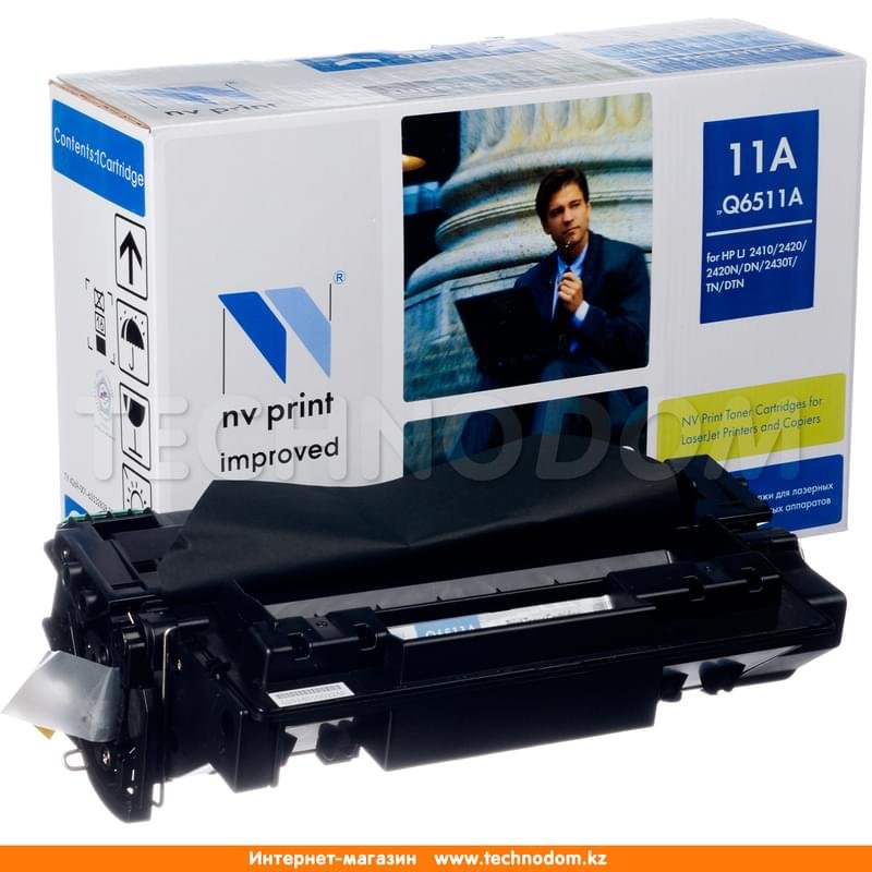 Картридж NV-Print  NV-Q6511A Black (Для HP 2410/2420/2420d/2420dn/2420n/2430dtn/2430t/2430tn) - фото #0