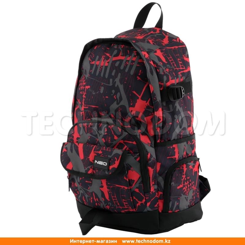 Рюкзак для ноутбука 15.6" NEO NEB-021, Red, полиэстер (NEB-021R) - фото #2