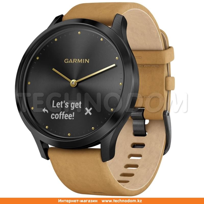 Смарт часы Garmin Smart Watch Vivomove HR Premium Onyx Black/Large - фото #1
