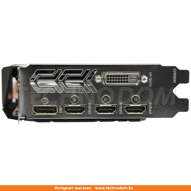 Видеокарта Gigabyte Nvidia GeForce GTX 1050 2Gb Windforce OC (DVI+3*HDMI+DP)(GV-N1050WF2OC-2GD) - фото #4