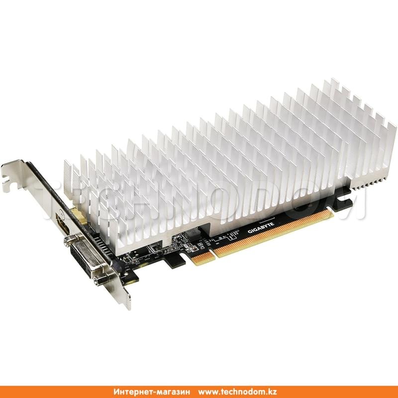 Видеокарта Gigabyte Nvidia GeForce GT 1030 2Gb Silent Low Profile (DVI+HDMI)(GV-N1030SL-2GL) - фото #1