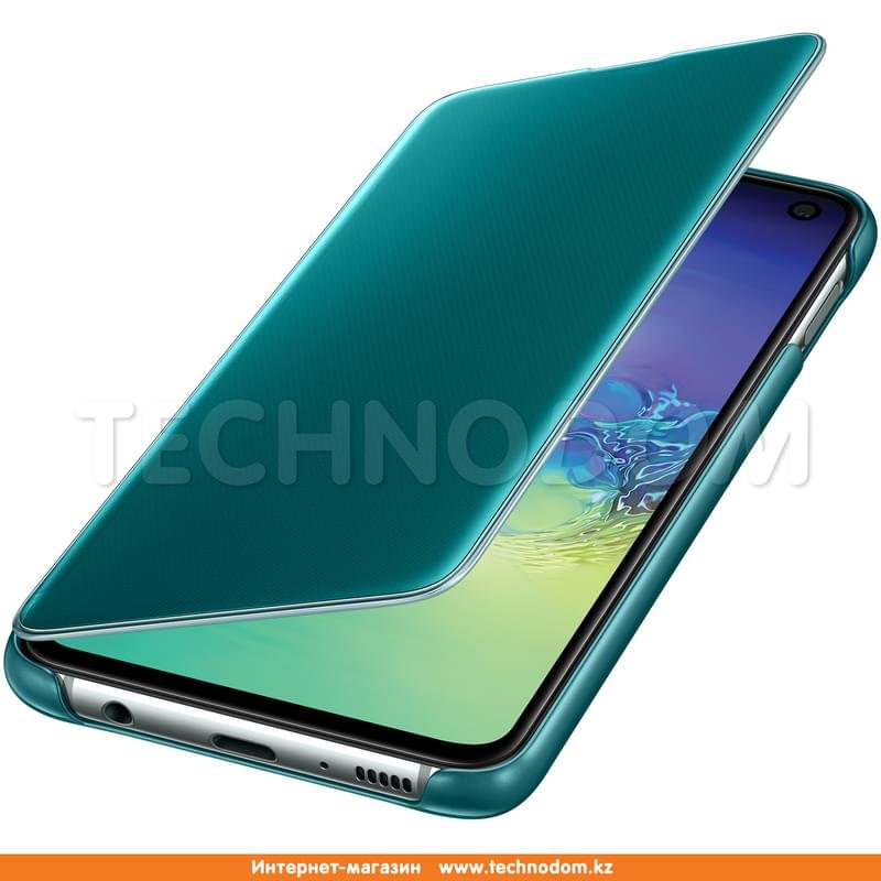 Чехол для Samsung Galaxy S10e/G970, Clear View Cover, Green (EF-ZG970CGEGRU) - фото #3