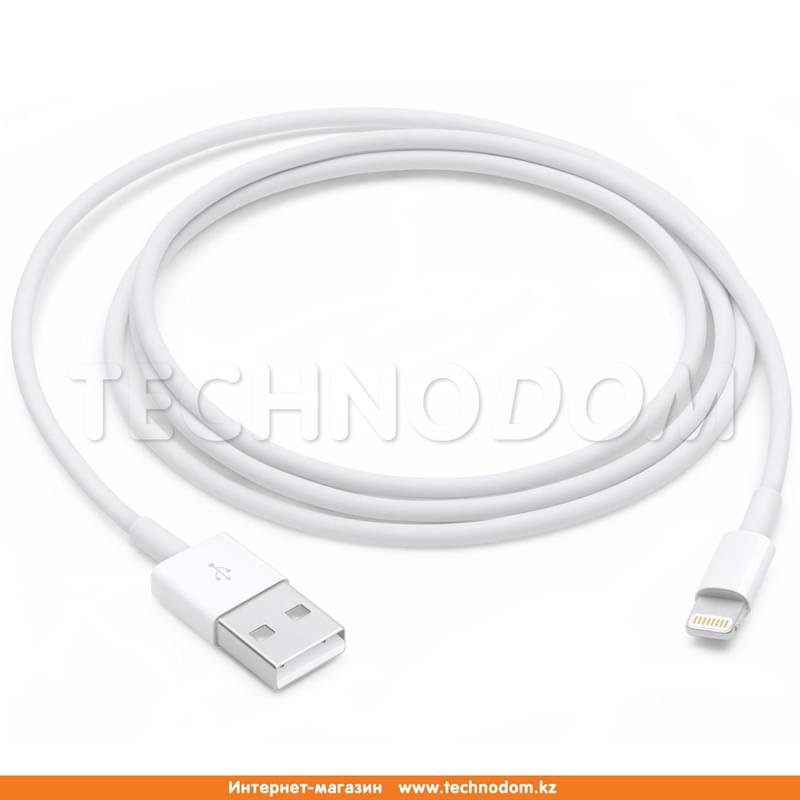 Кабель USB 2.0 - Lightning , Apple, 1м (MQUE2ZM/A) - фото #0