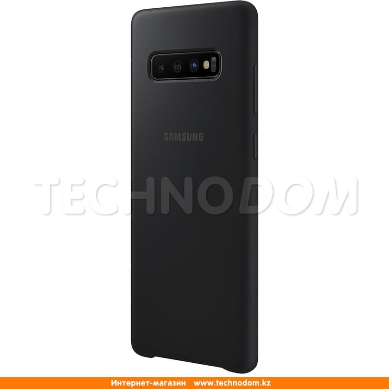 Чехол для Samsung Galaxy S10+/G975, Silicone Cover, Black (EF-PG975TBEGRU) - фото #2