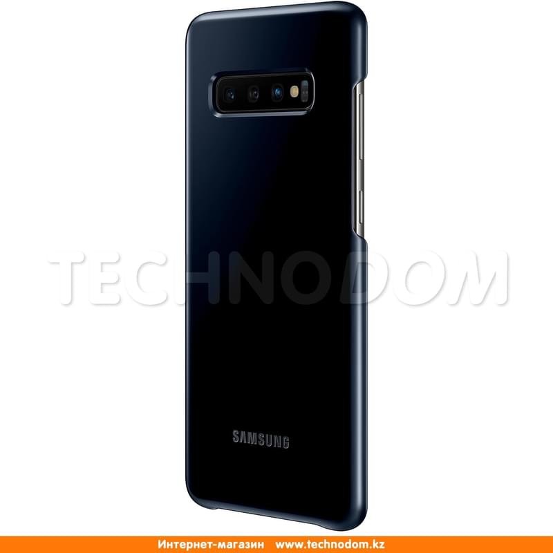 Чехол для Samsung Galaxy S10+/G975, LED Cover, Black (EF-KG975CBEGRU) - фото #2