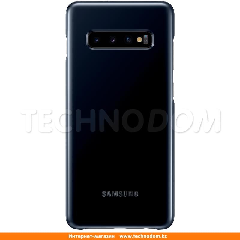 Чехол для Samsung Galaxy S10+/G975, LED Cover, Black (EF-KG975CBEGRU) - фото #3
