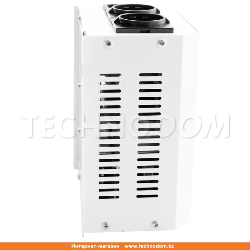 Стабилизатор SVC, 1000VA, AVR:140-280В, 2Shuko, LED, Чистая синусоида, 1,5м White (AVR-1000-W) - фото #1