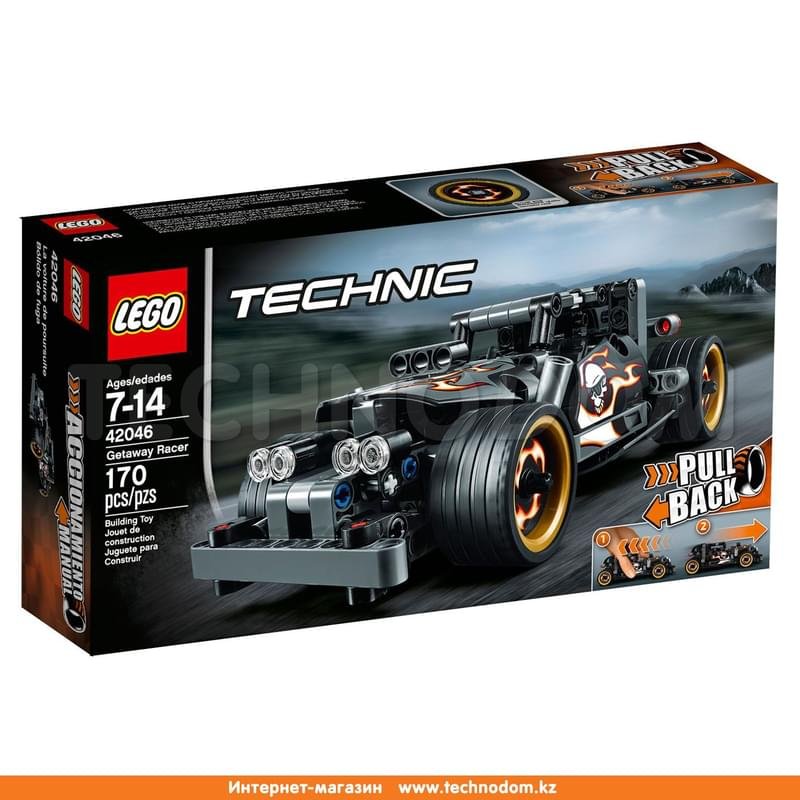 Дет. Конструктор Lego Technic, Гоночный автомобиль для побега (42046) - фото #0