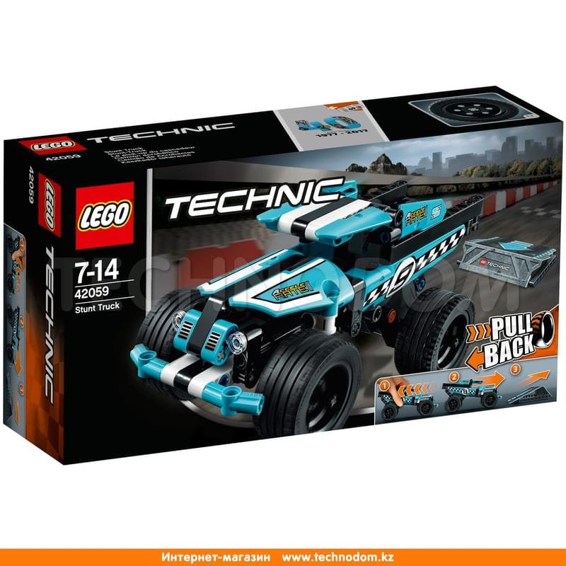Конструктор LEGO TECHNIC Трюковой грузовик 42059 - фото #0