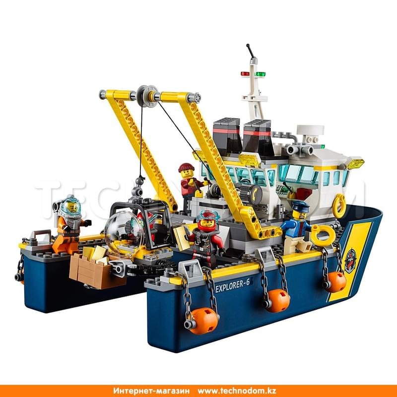 Дет. Конструктор Lego City, Корабль исследователей морских глубин (60095) - фото #4
