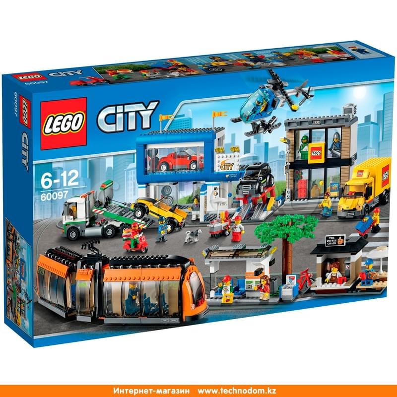 Дет. Конструктор Lego City, Городская площадь (60097) - фото #0