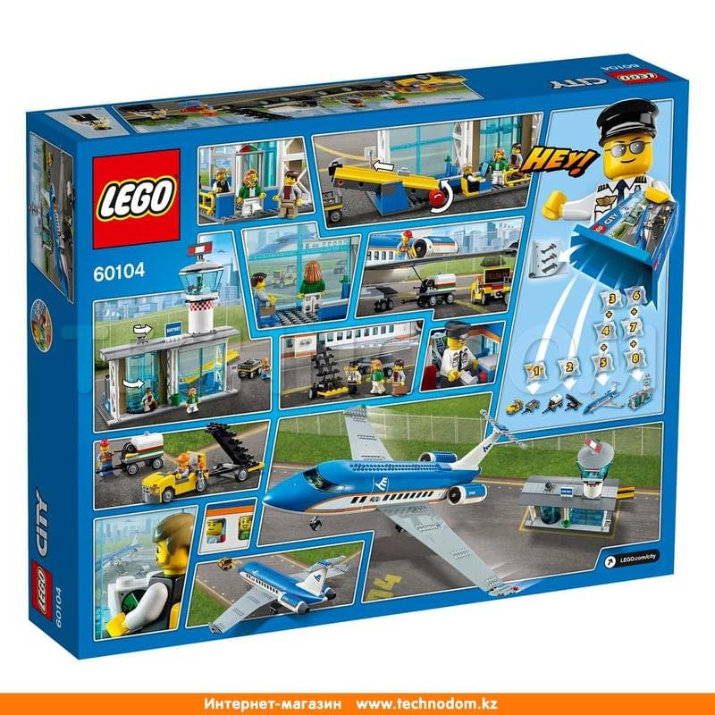 Дет. Конструктор Lego City, Пассажирский терминал аэропорта (60104) - фото #1