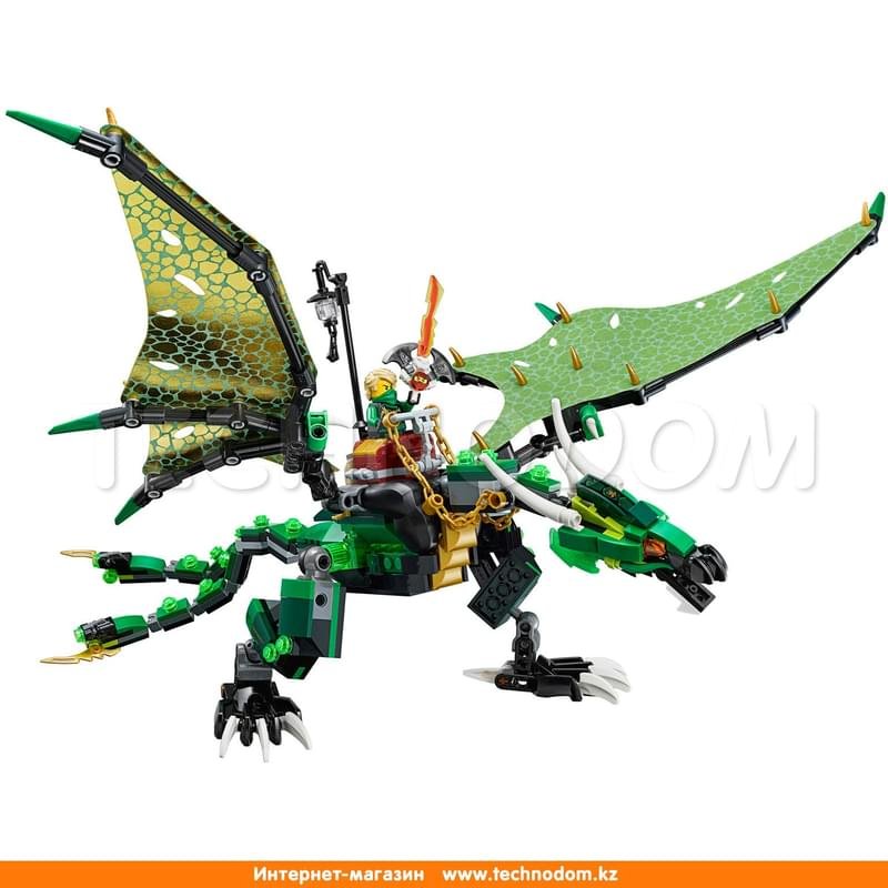Дет. Конструктор Lego Ninjago, Зелёный Дракон (70593) - фото #2