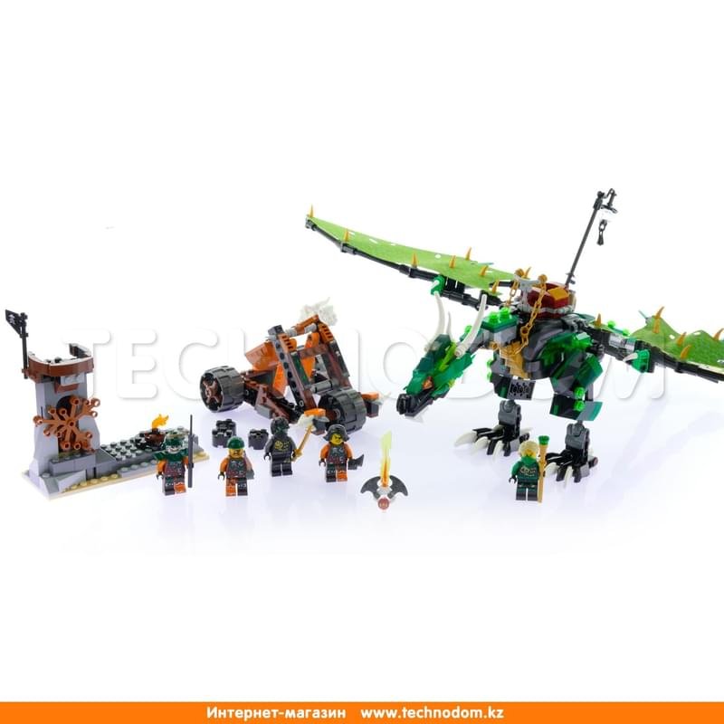 Дет. Конструктор Lego Ninjago, Зелёный Дракон (70593) - фото #6