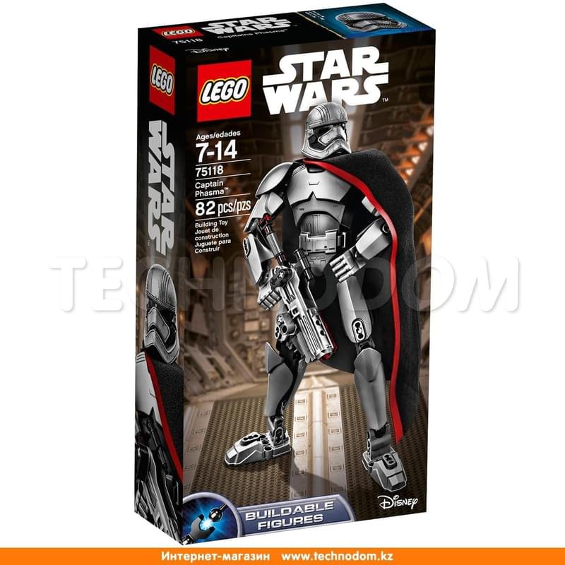 Сборная фигура Lego Star Wars, Капитан Фазма (75118) - фото #0