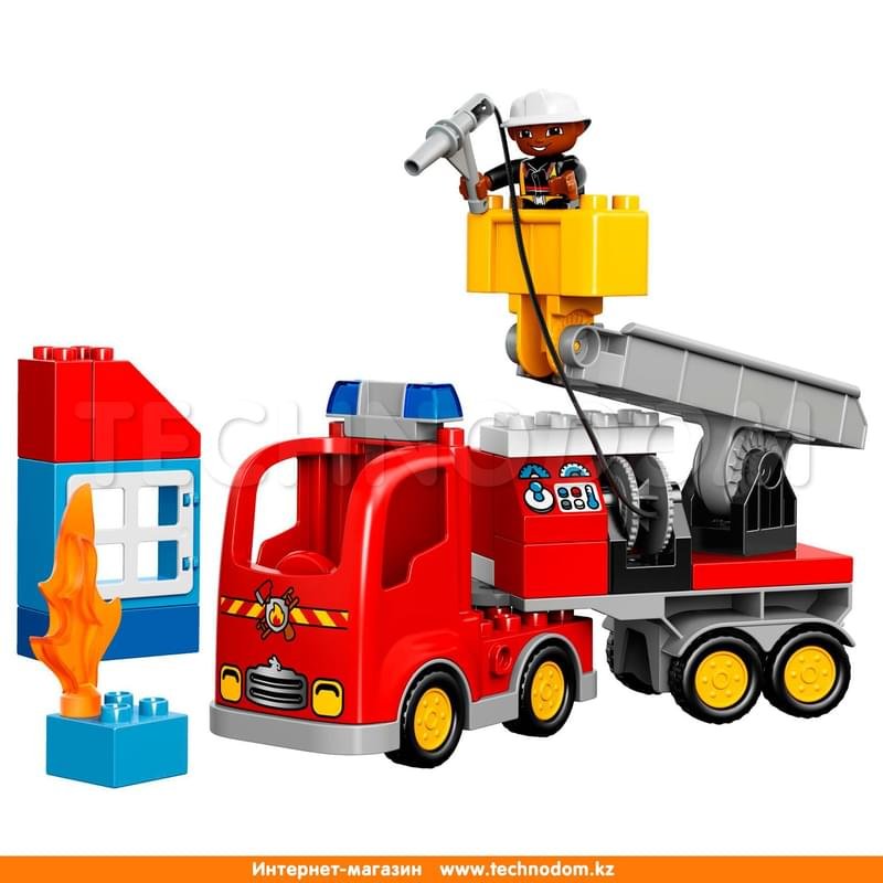 Дет. Конструктор Lego Duplo, Пожарный грузовик (10592) - фото #1