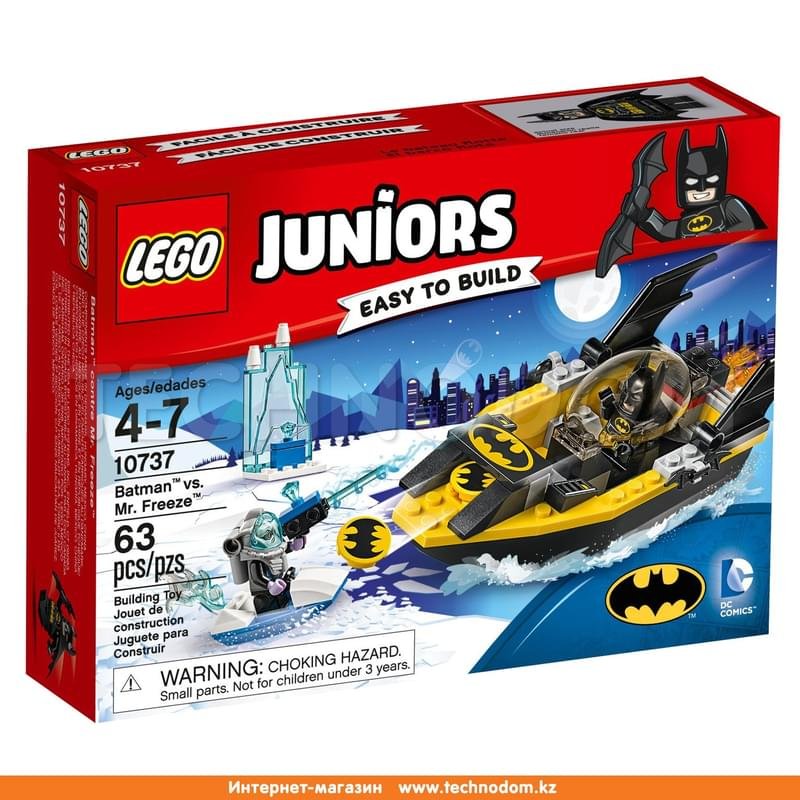 Дет. Конструктор Lego Juniors, Бэтмен против Мистера Фриза (10737) - фото #0