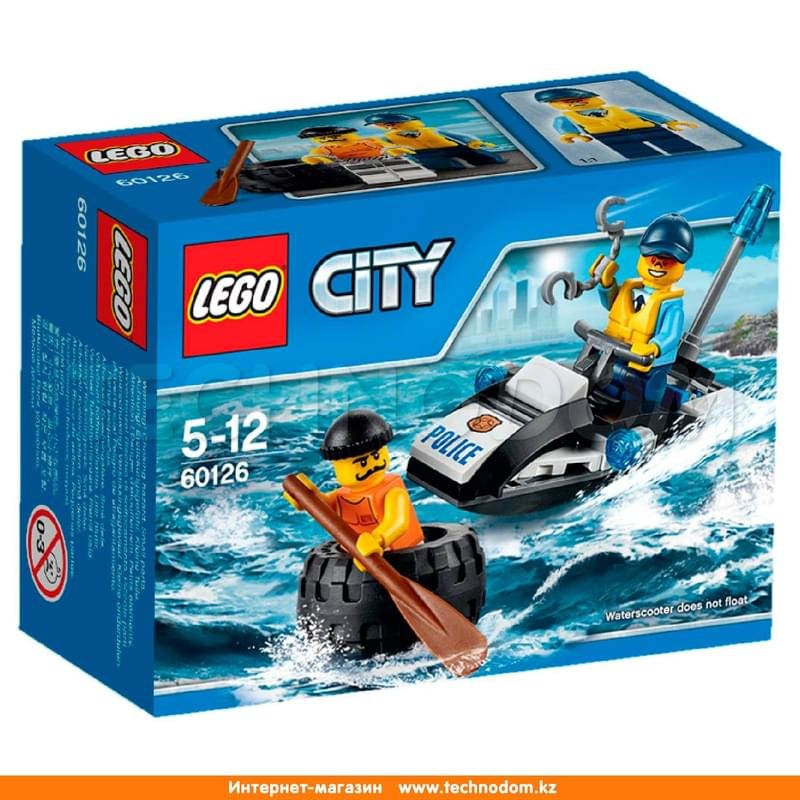 Дет. Конструктор Lego City, Побег в шине (60126) - фото #0